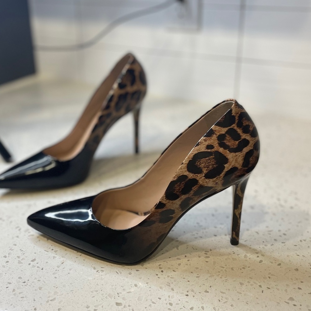 Steve Madden Cheetah Print Pump Heels